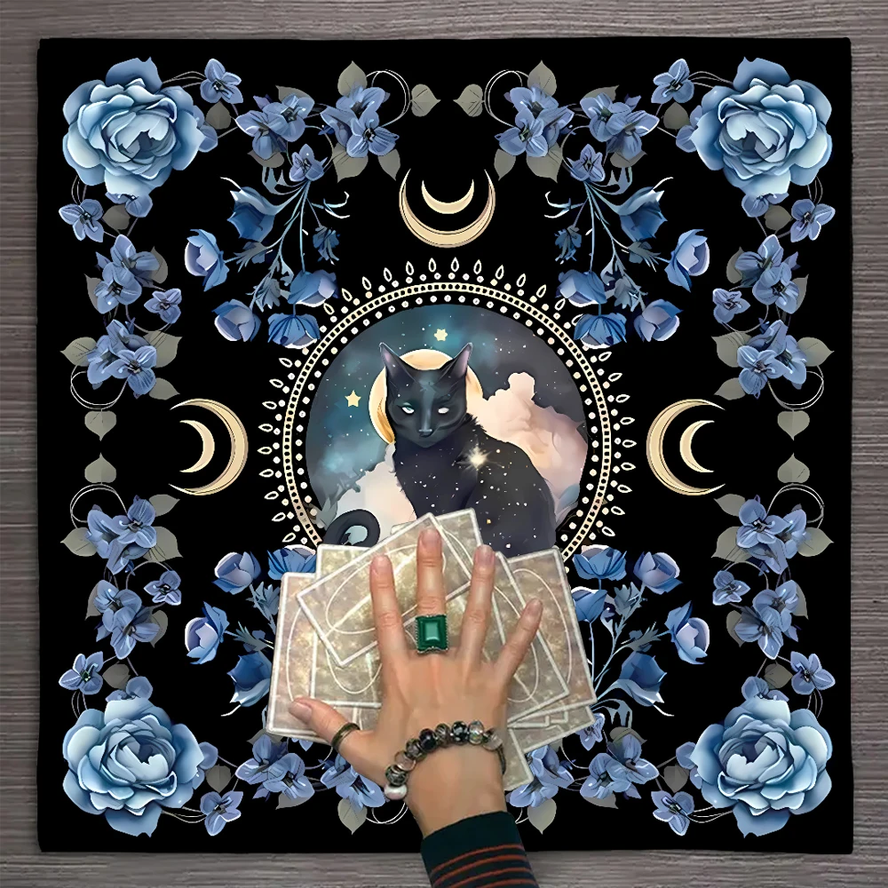 Винтажная круглая скатерть