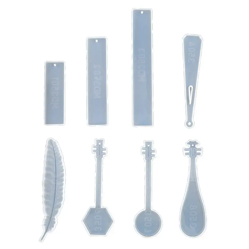 

8 шт., Прозрачная силиконовая форма с кисточкой