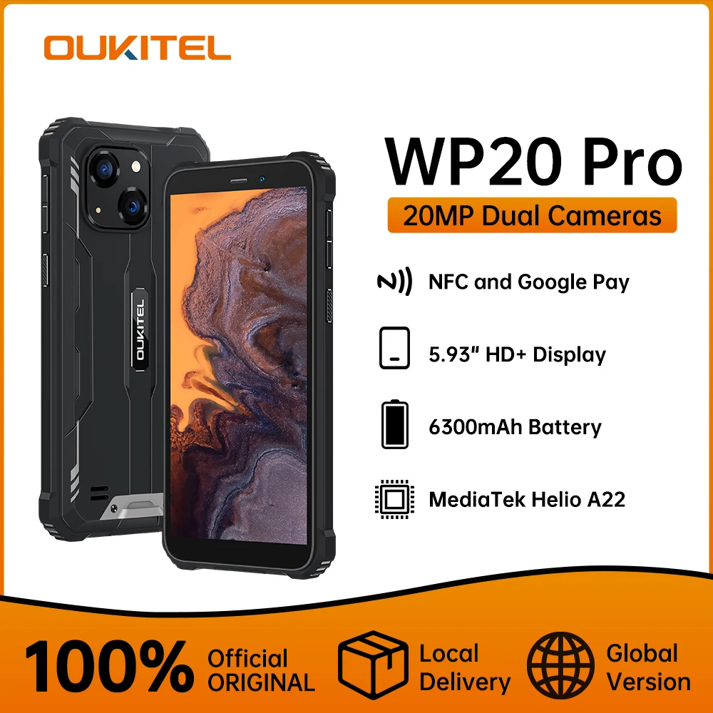 Oukitel WP20 Pro Rugged Smartphone 5.93