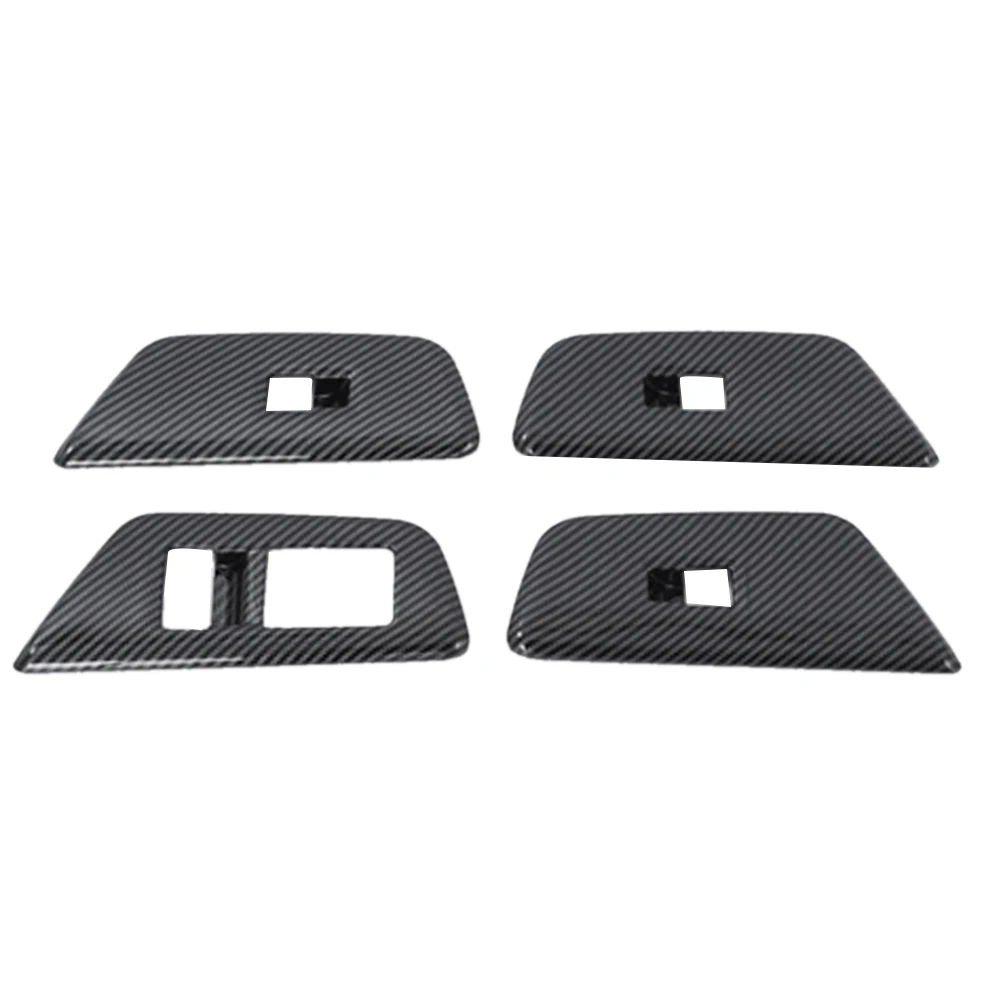 

Carbon Fiber Car Inner Armrest Window Glass Lift Switch Cover Decoration for ID.6X 2022