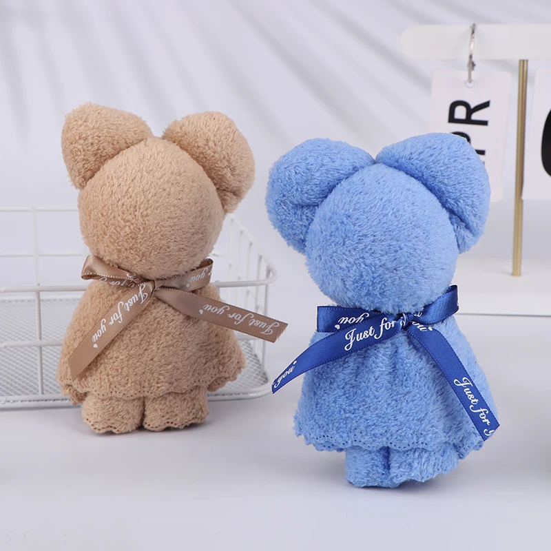 Полотенце В Форме Медведя Свадебный Сувенир Из Кораллового Флиса Подарок Для