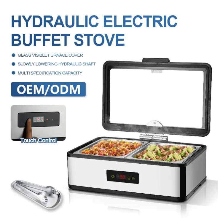 Стиль конкурентоспособной цены шведский стол подогреватель еды серебряный цвет