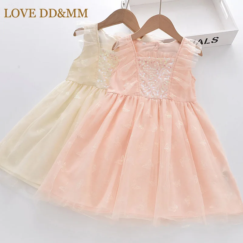 Женские платья принцессы LOVE DD &amp MM новая летняя детская одежда блестящее