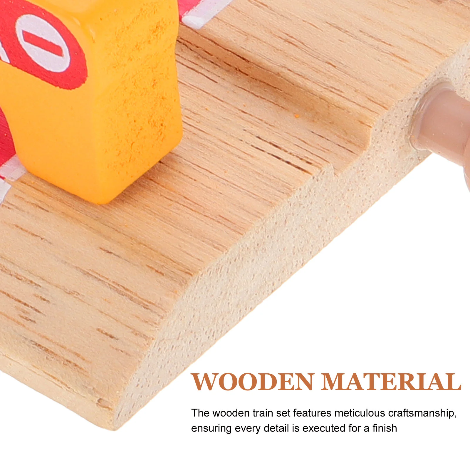 Деревянные аксессуары для железнодорожных дорожек деревянная дорожная блоковая