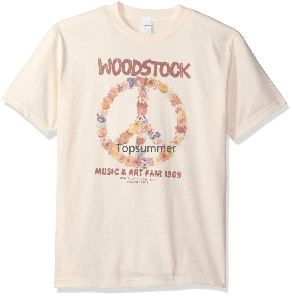 

Мужская футболка Trevco Woodstock Peace Now