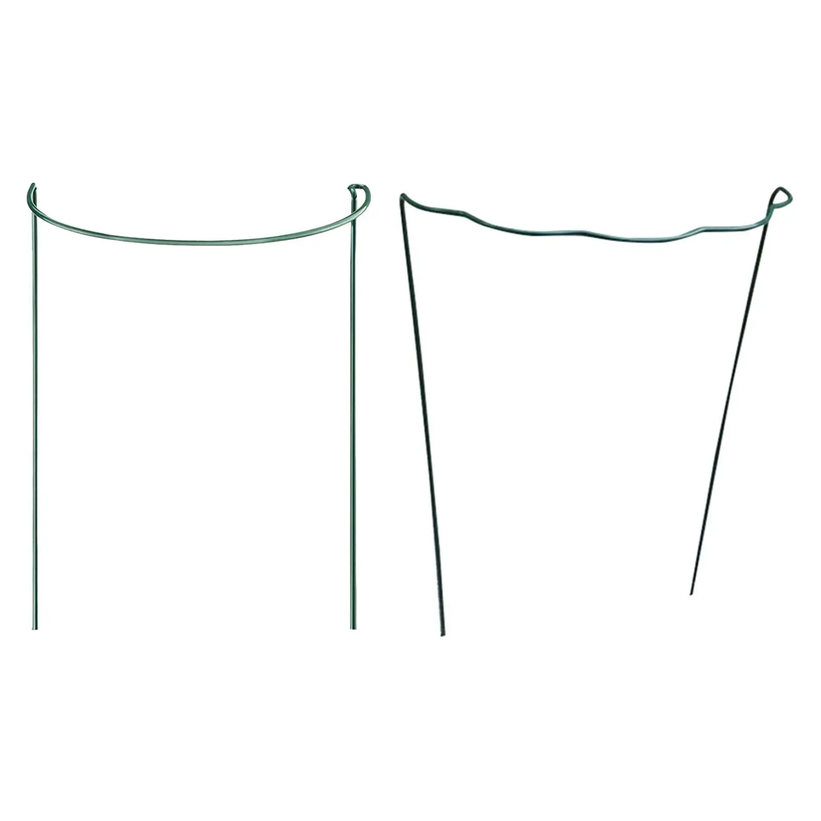 

Iron Plant Support Ring Metal Interlinking Plant Stake Plant Support Stake for Peony Garden Tomato Climbing Plant Hydrangea