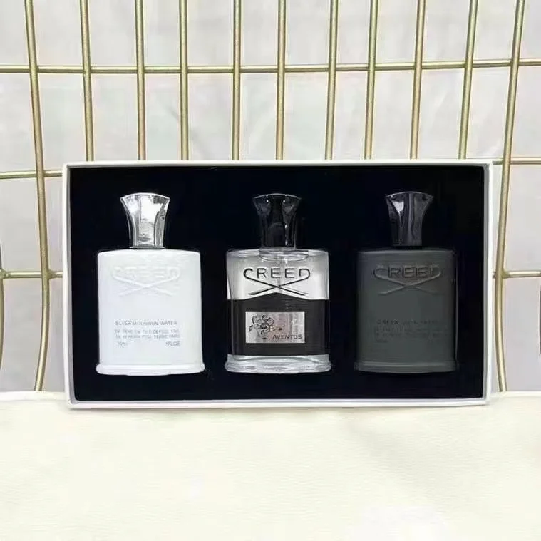 

Creed Set Men's Perfum Creed Perfumes Creed Gift Eau De Parfum Aventus Good Smelling Men's Cologne