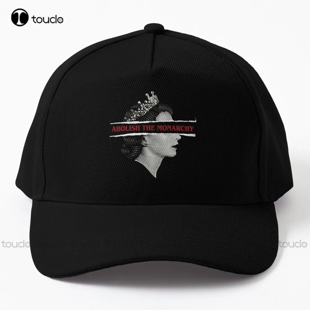 

Abolish The Monarchy Baseball Cap Cap For Men Cotton Outdoor Simple Vintag Visor Casual Caps Hip Hop Trucker Hats Denim Color
