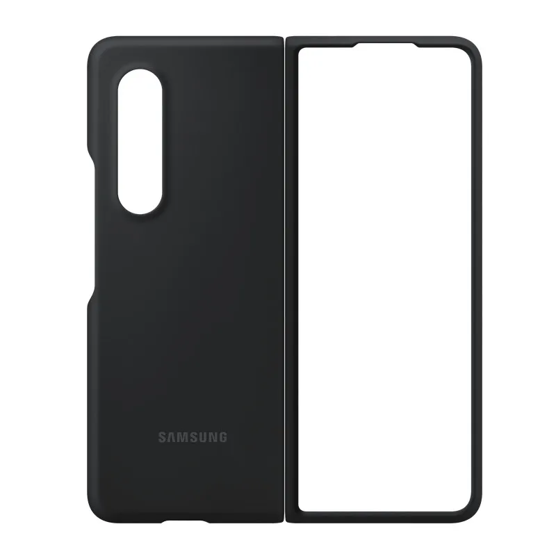 Original Samsung Z Fold3 5G W22 Silicone Cover Case For Samsung Galaxy Z Fold 3 Phone Clear Cases, EF-PF926