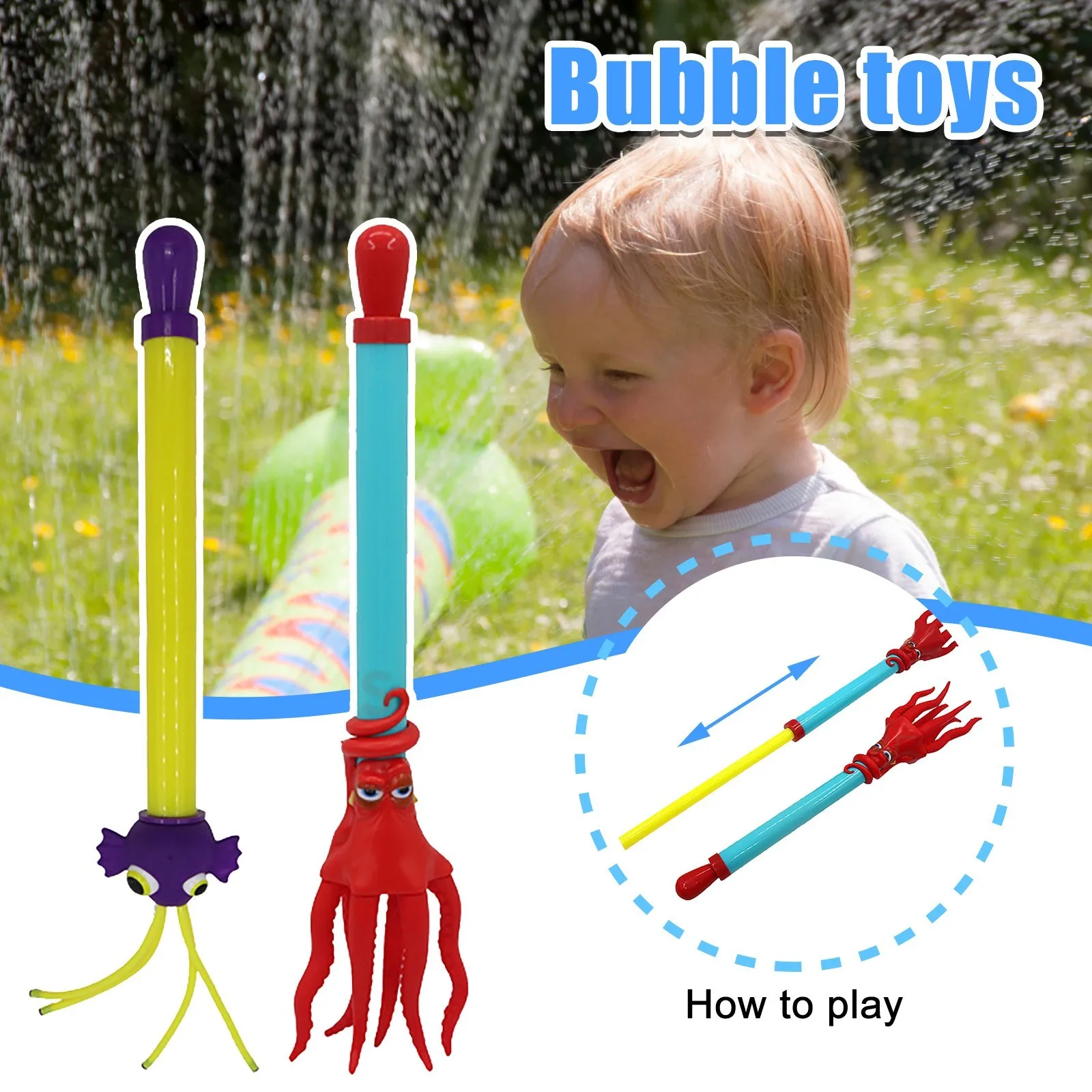 

Party Set Fun Boys Guns Wiggle Guns TubesSoaker Animal Water Blaster Sea Squirt with Girls Outdoor Toys