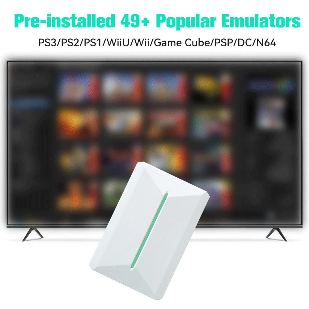 Игровой жесткий диск в стиле ретро для ПК с Windows Retrobat&ampPlaynite OS 38200+игры и 42 AAA