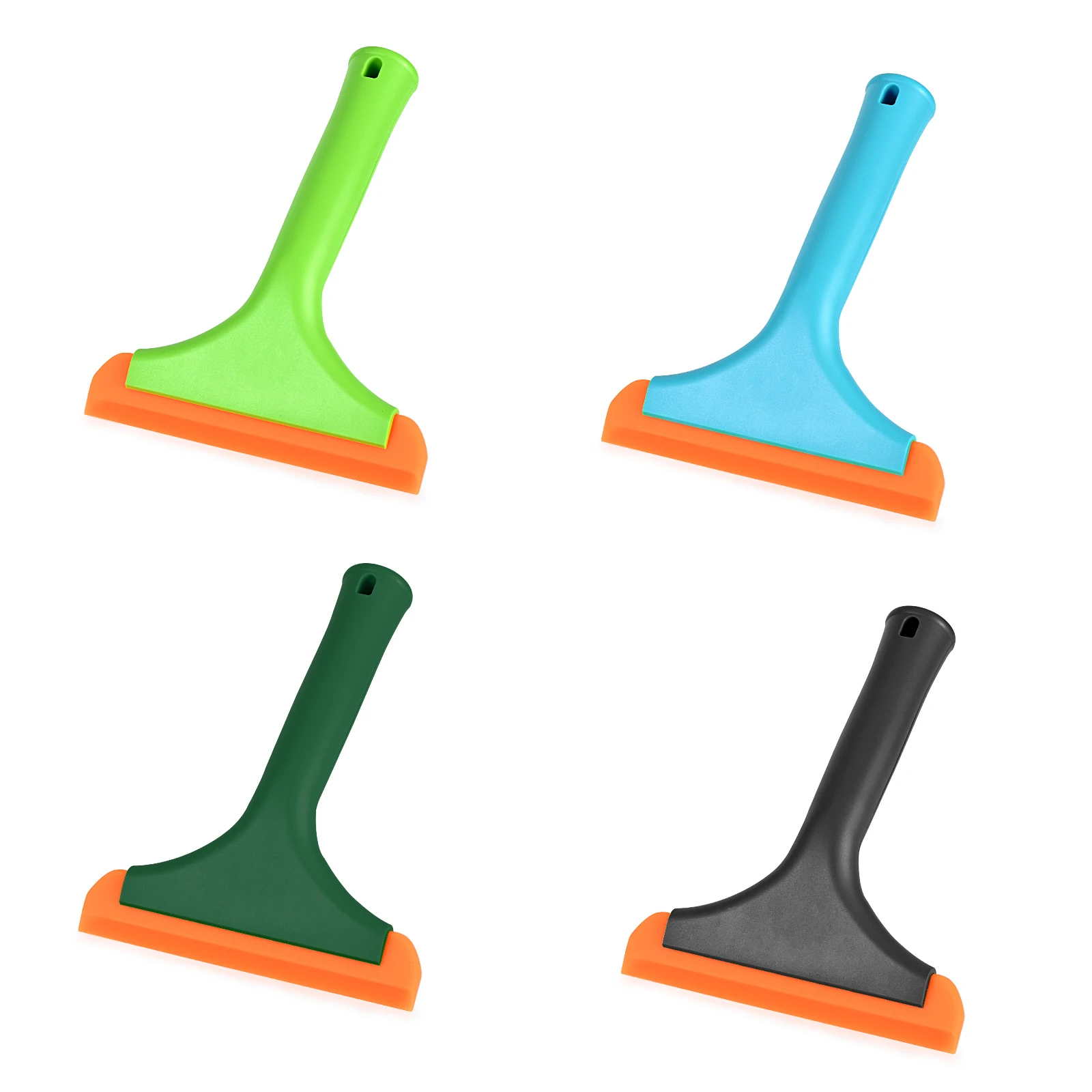 

EHDIS Handled Window Squeegee Soft Rubber Blade Silicone Ice Scraper Snow Shovel Car Wash House Glass Cleaning Wiper Accessories