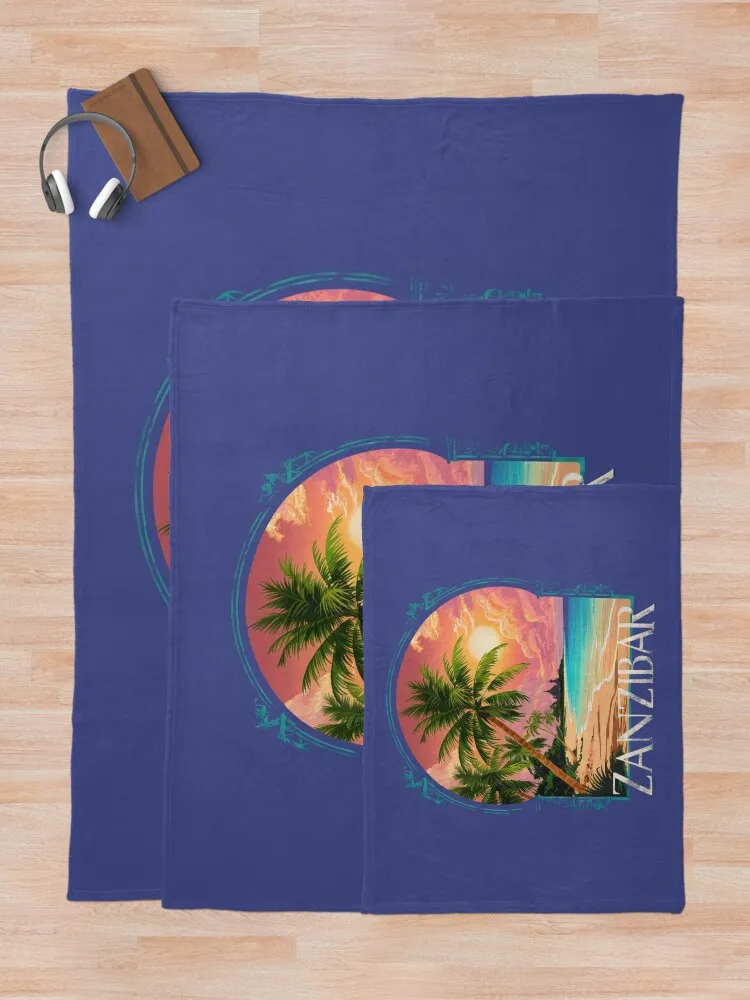 Одеяло для малышей Каникулы в Zanzibar теплое зимнее одеяло забавный подарок одеяла