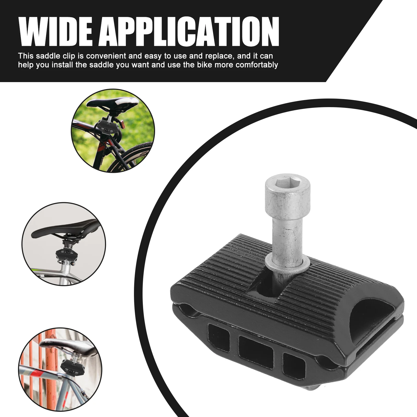 Преобразование подушки сиденья велосипеда зажим для седла горного кодовый винт