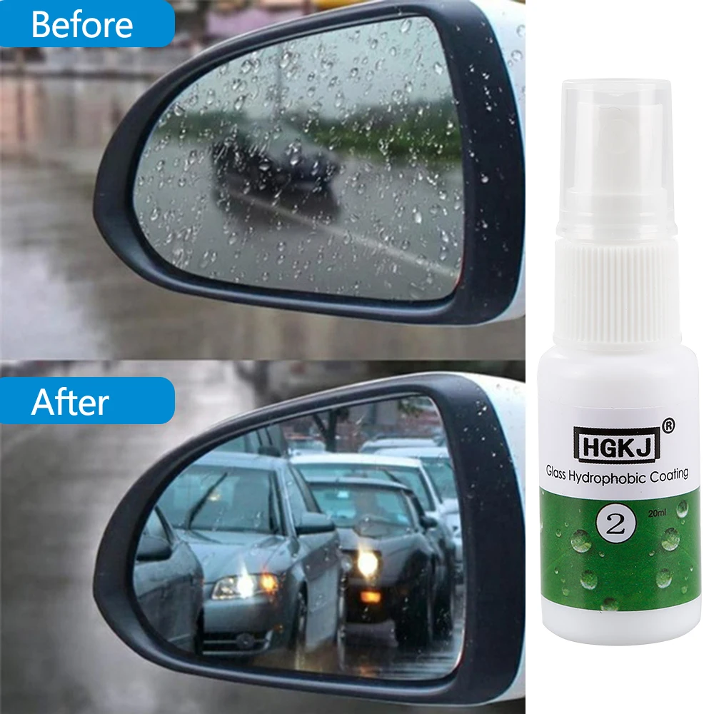 20ml Car Windshield Anti-Rain Agent Rainproof Spray Waterproof Car-styling Window Care Cleaner Car Wash&Maintenance