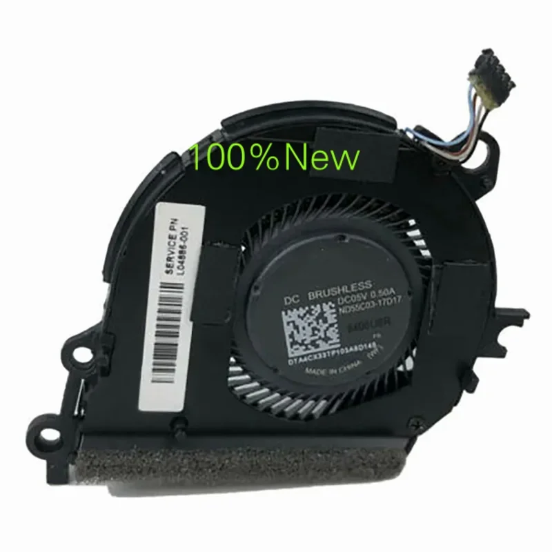 Новый вентилятор для охлаждения ЦП графического процессора HP 13 дюймов Spectre X360 13-AE