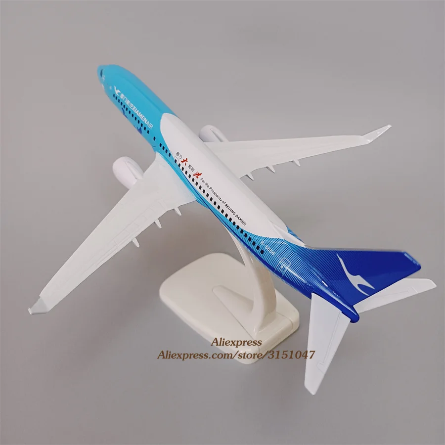 

NEW 20CM China XIAMEN Air Daxing Boeing 737 B737 Airlines Diecast Airplane Model Alloy Metal Model Plane Hot Toys Aircraft