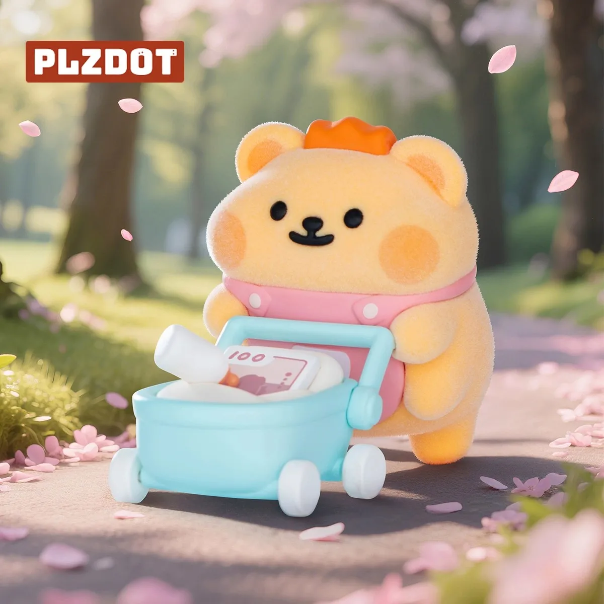 Фото Подлинная серия Plzdot Bear Is Bug, слепая коробка, милая мини-кукла, коллекция фигурок, украшение для рабочего стола, модный тренд, подарок №3