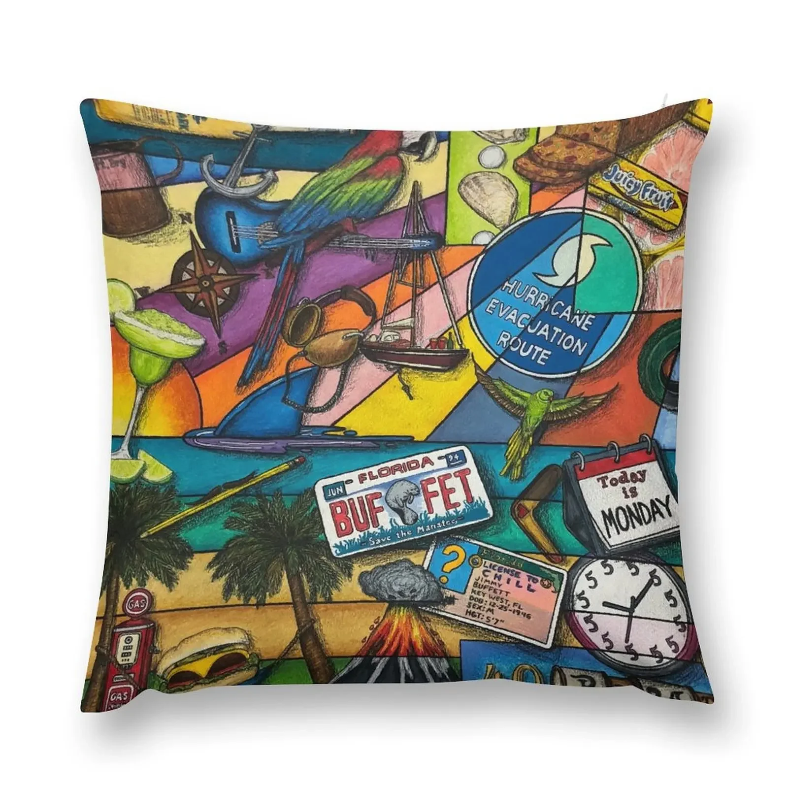 Подушка с попугаем рождественские чехлы декоративные подушки подушка