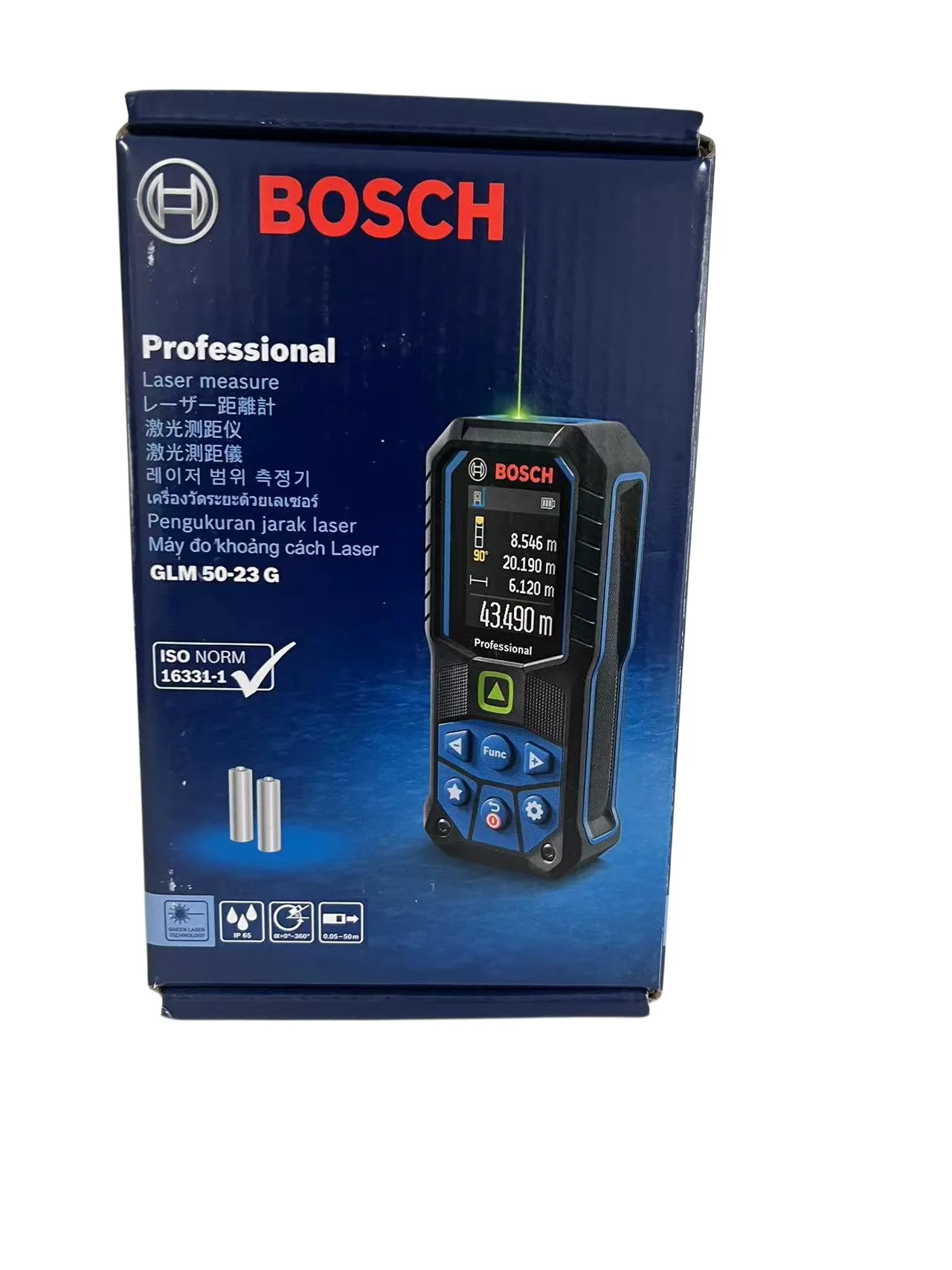 Цифровой лазерный дальномер BOSCH GLM50 высокоточный измеритель расстояния до 30 м