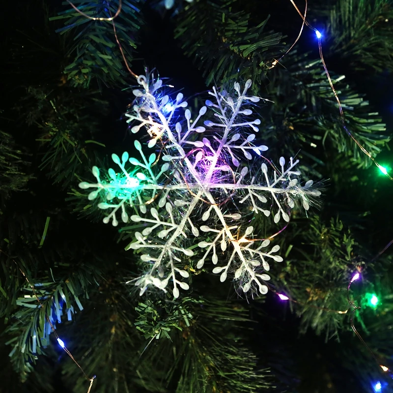 

Новые украшения в виде белых снежинок, мини-чип, искусственное ремесло, материал ручной работы «сделай сам», декоративное приспособление