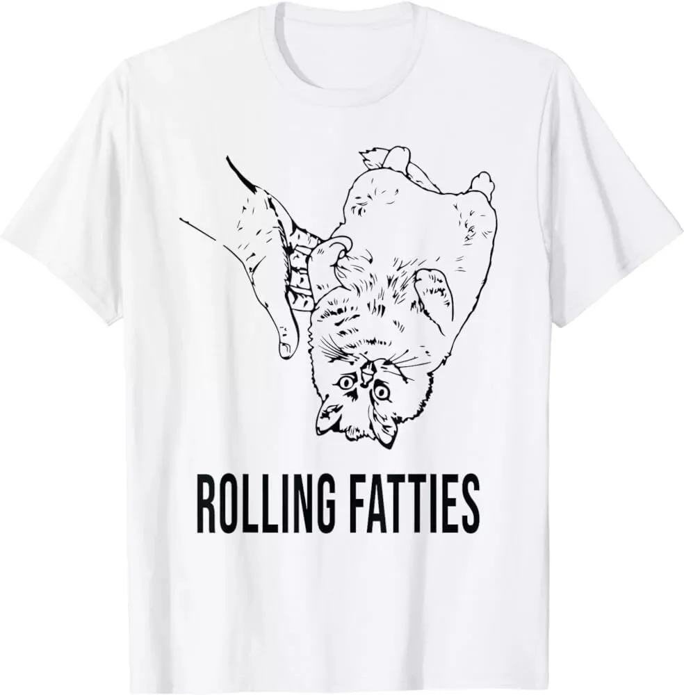 Футболка с забавным котенком