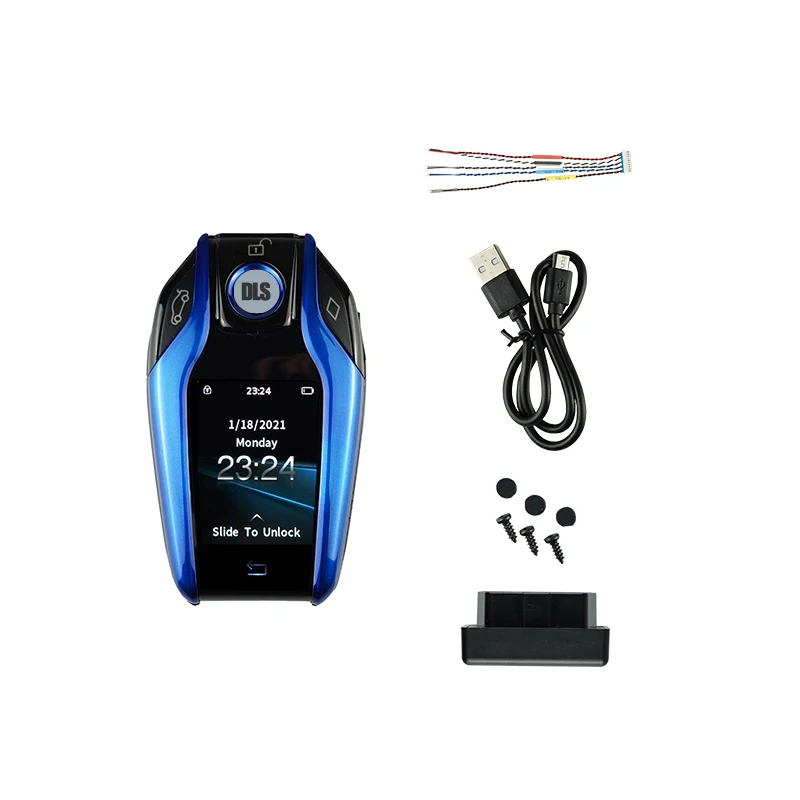 

Drop shipping PKE remote function LCD remote control smart remote control Universal Upgrade all cars remote car alarms pke key
