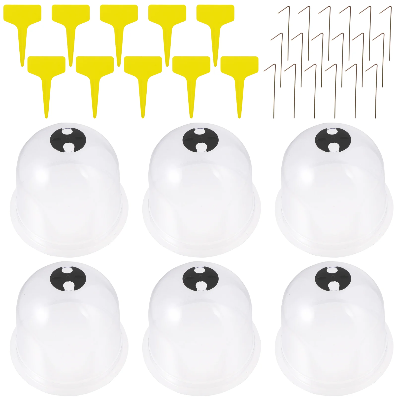

Dome Garden Cloche Cover Greenhouse Bell Mini Thick Clochoeshumidity Domes Reusable Gardening Kit