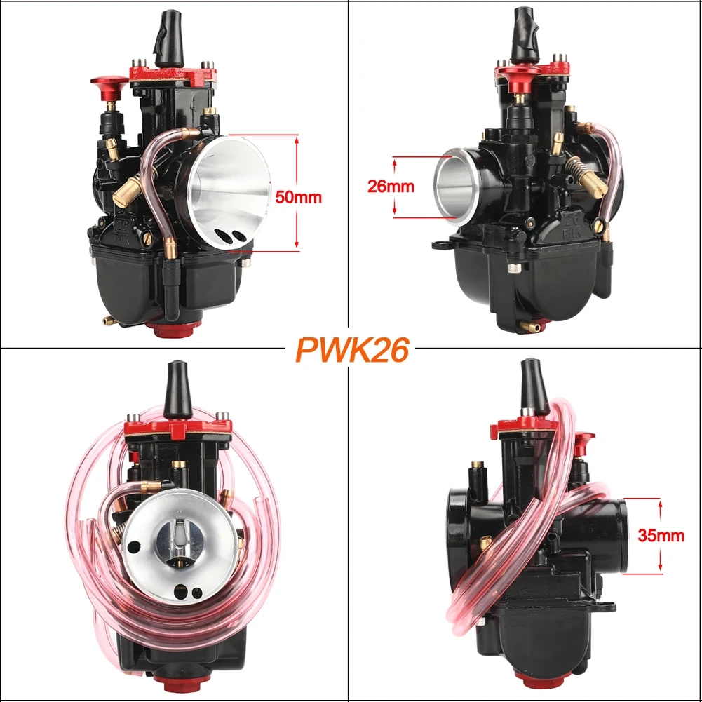 

21 24 26 28 30 32 34 мм карбюратор PWK для двигателя MAIKUNI 2T 4T, мотоцикла, скутера, UTV, ATV, универсальный