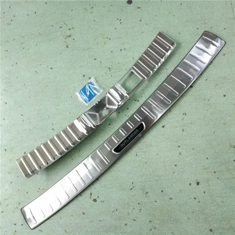 Для Mitsubishi Outlander 2016-2021 защитная пластина порога багажника из нержавеющей стали