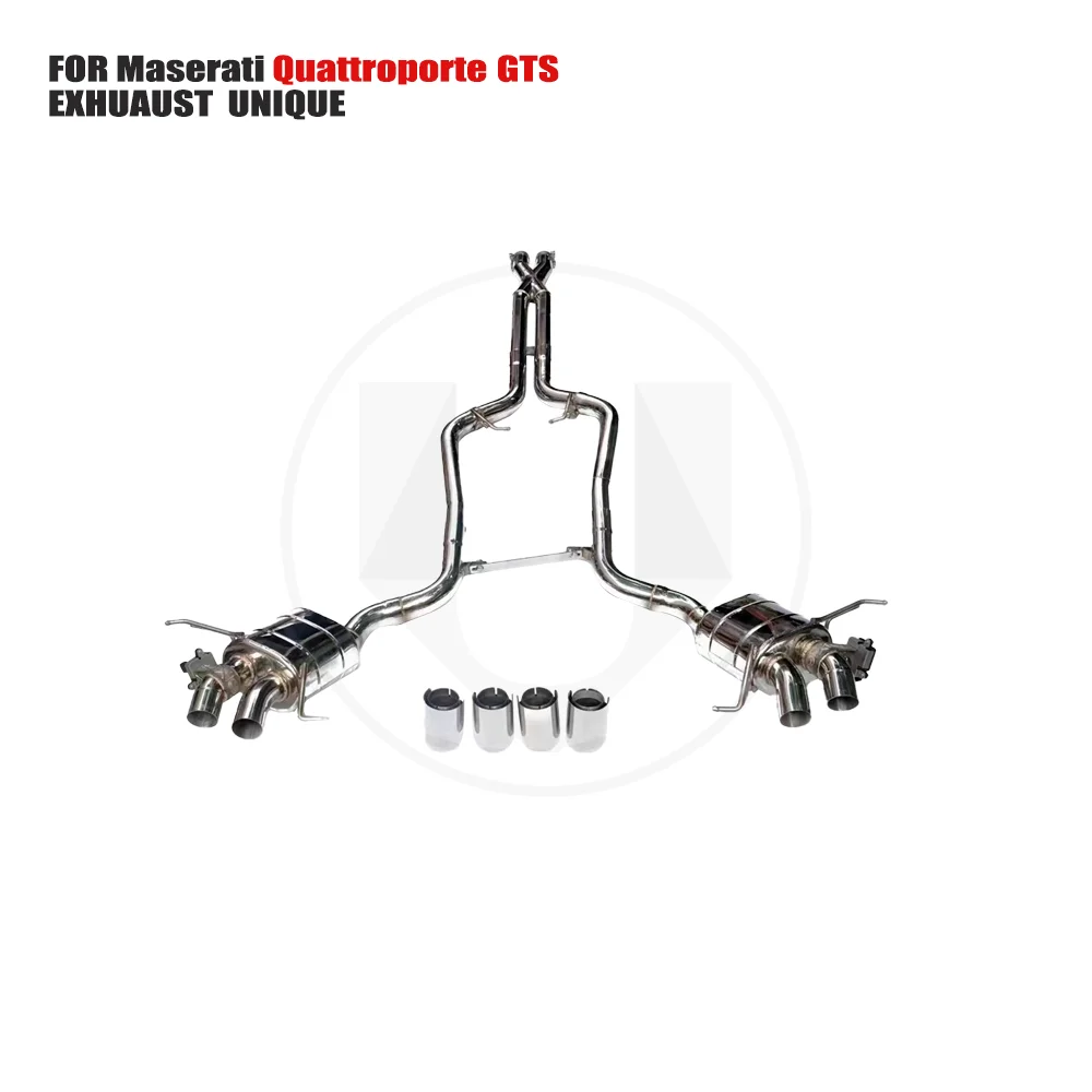 

UNIQUE Stainless Steel Exhaust System Performance Catback is Suitable for Maserati Quattroporte GTS 4.7L Car Muffler