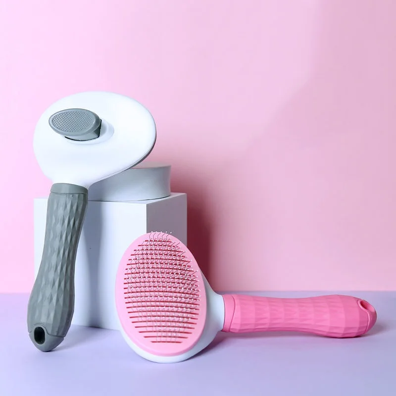 

Dog Cat Cleaning Hair Removal Brush Dog Hair Removal Automatic Needle Comb For Pet Grooming Comb Tools Pet Supplies Accessories