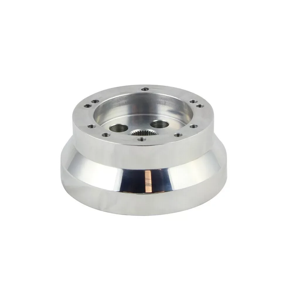 

5 & 6 Hole Steering Wheel Polished Short Hub Adapter Ididit For GM Chevy