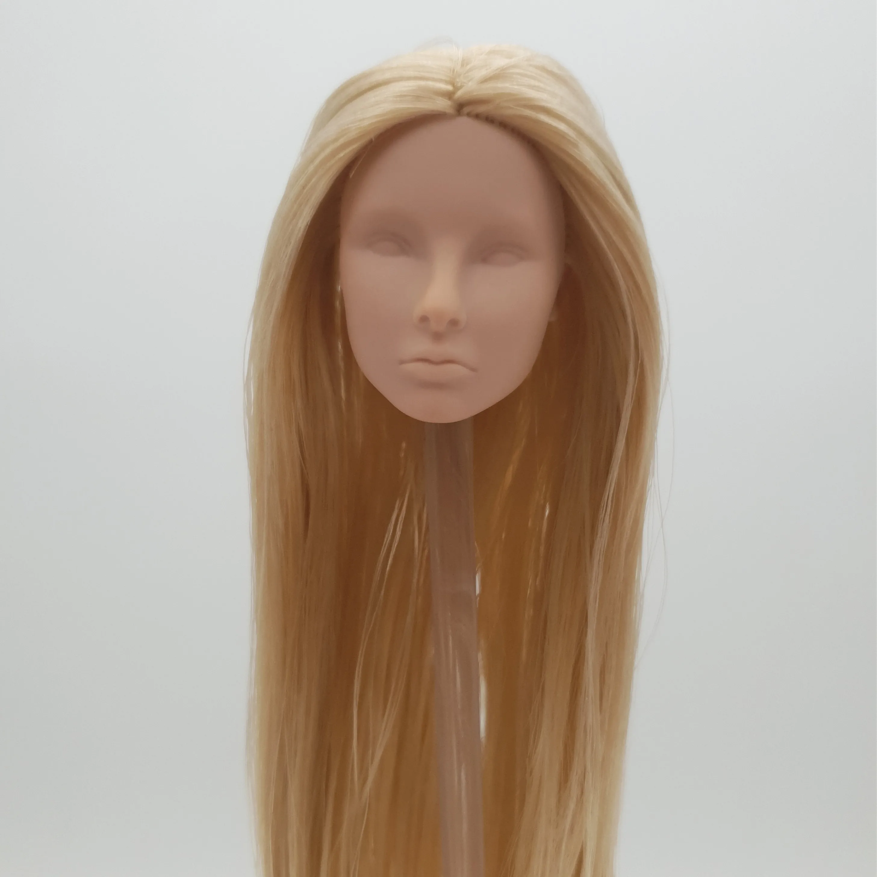 

Fashion Royalty Nu.face 1/6 Scale Golden Hair Rerooted Giselle Integrity Doll Head OOAK