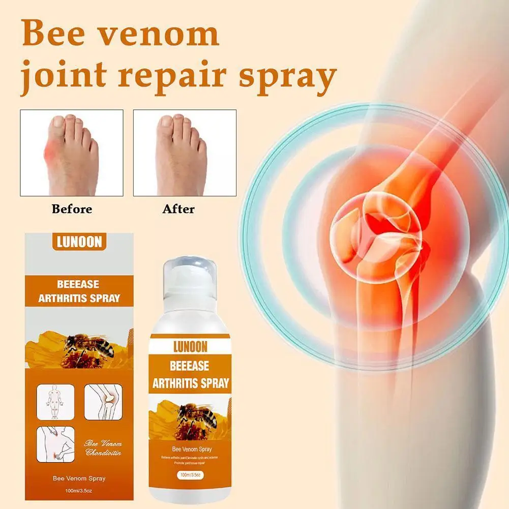 

1pc 100ml Joint Muscle Therapy Spray Joint Bone Treatment Spray Joint Arthritis Health Relief Treatment Natural Care Pain S W7O6