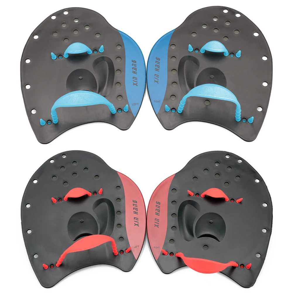 

1 Pair Swim Paddles Hand Professional Swimming Paddles Girdles Correction Hand Fins Flippers Finger Webbed Gloves