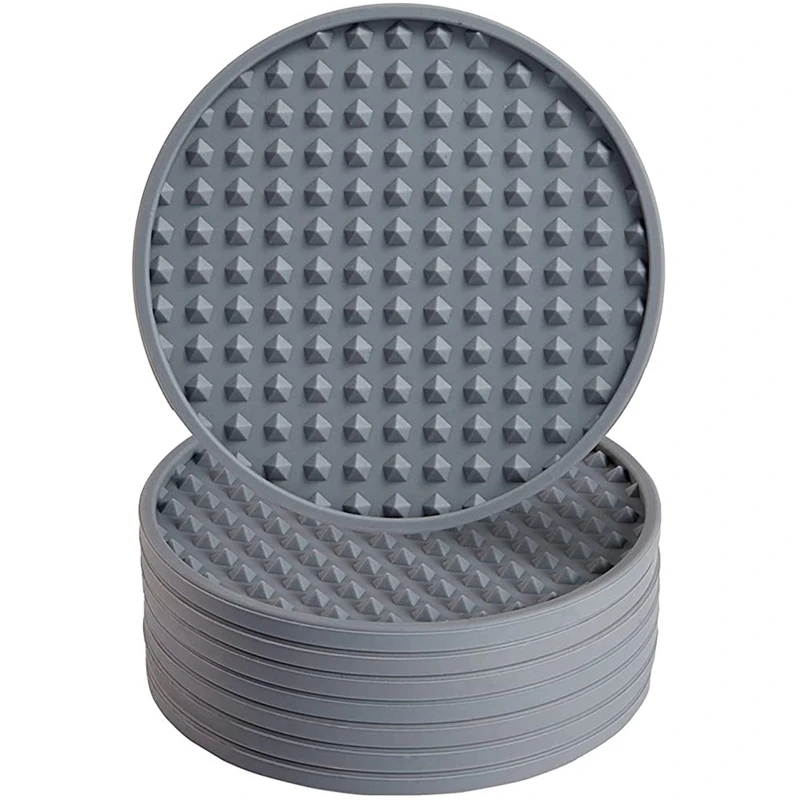 

Набор подставок под напитки Of 8 - Silicone подставка на стол Protector подходит для любого типа стола, любого размера питьевой чашки