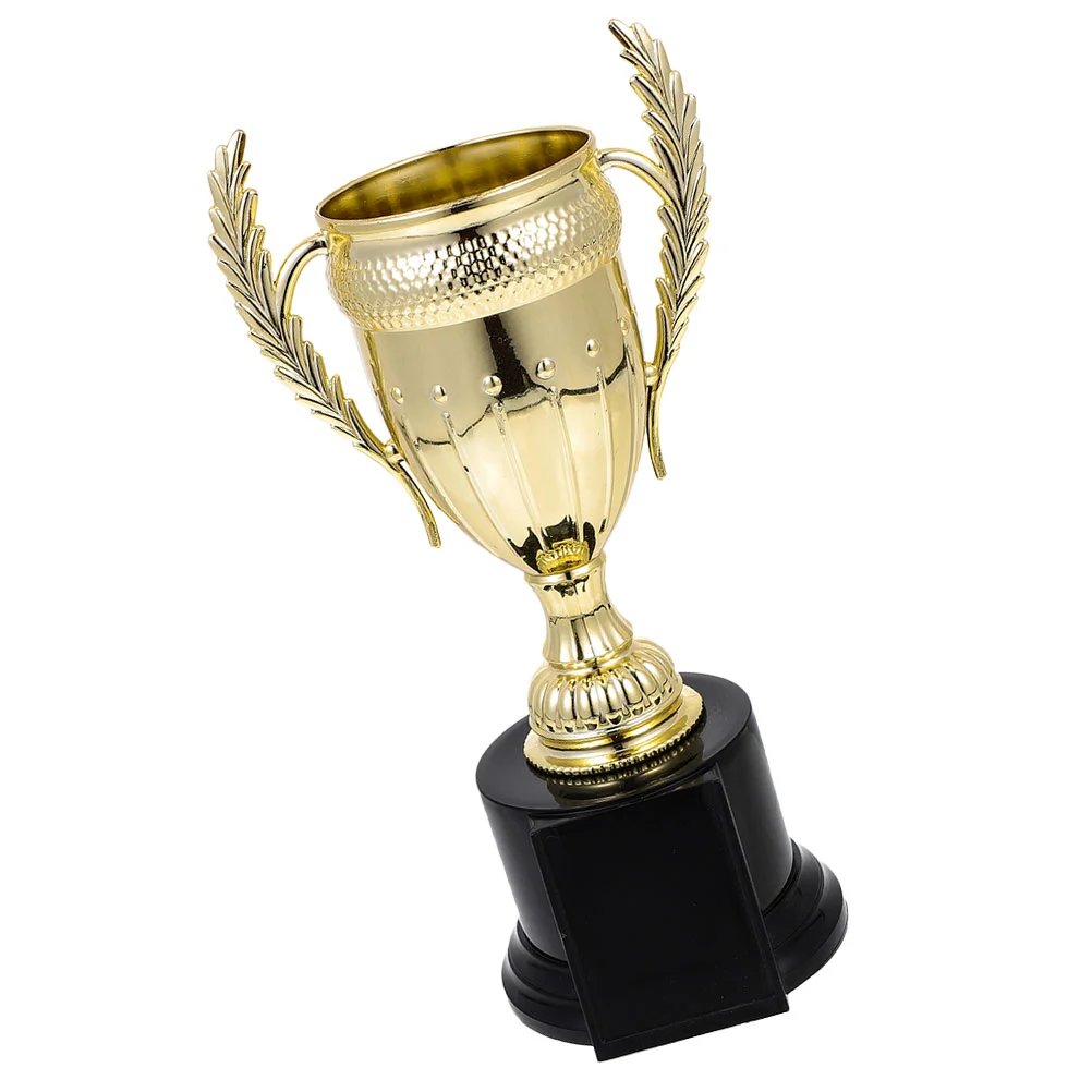 

Competition Cups Small Trophy Kid Toy Golden Ports Game Prize Plastic Trophies Kids Sports Awards Tournament Model