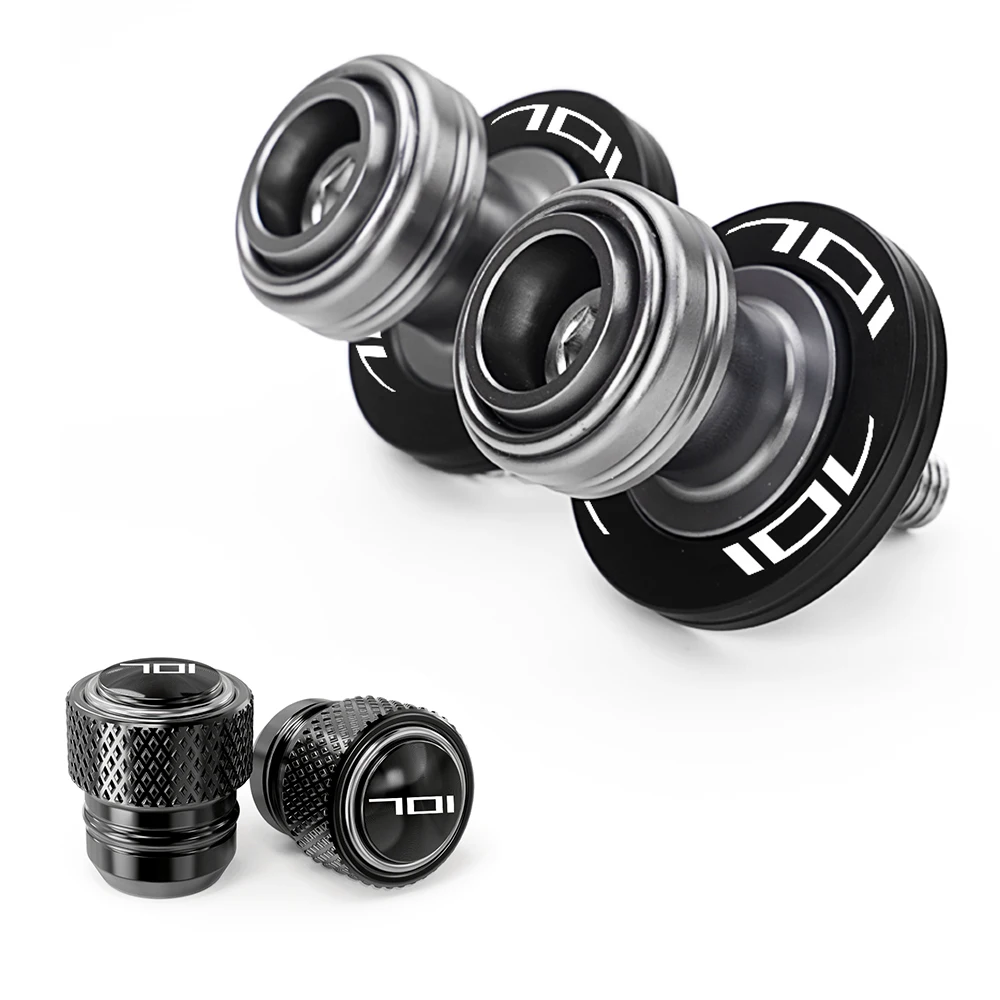 

Для Husqvarna Svartpilen 701 Supermoto SM 701 Enduro TE 701 мотоцикл с ЧПУ M10, катушки маятника, слайдер, подставка, крышка клапана шины