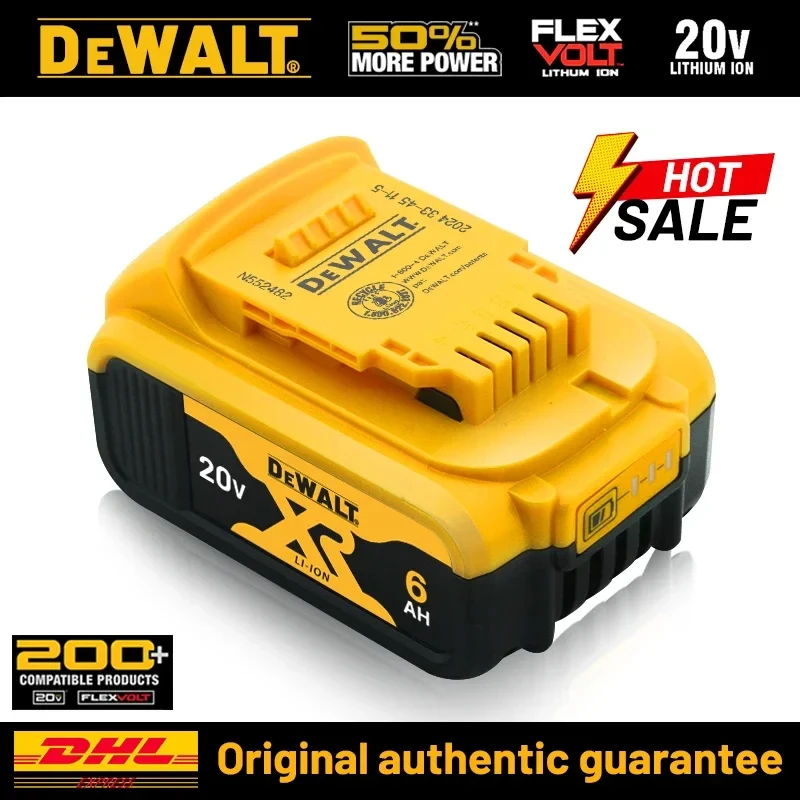 Аккумулятор DEWALT 20 В 5.0-6.0 Ач DCB115 DCB118
