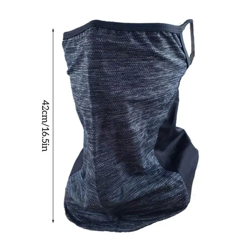 Мужская и женская маска для велоспорта дышащий Шарф лица с подвесным ушком охоты