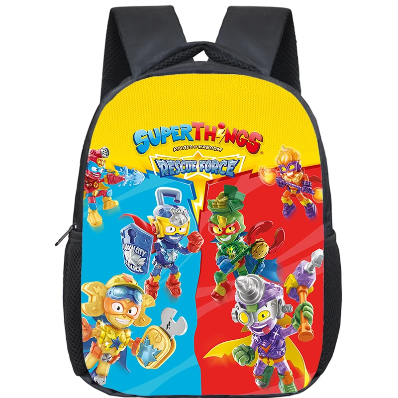 

Children Superzings Serie 10 School Backpack 12 Inch Rucksack Superthings Schoolbag Kids Cartoon Game Kindergarten Bags Mochila