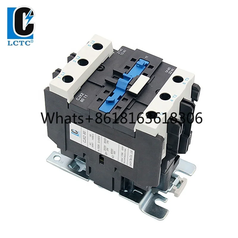 Магнитный контактор переменного тока 3 фазы серебристый 80 А 40 230 В 220 30 Гц