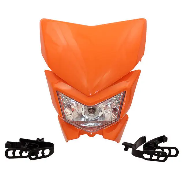 

Для Kawasaki Klx 250 450 кмх 125 KDX ZZR Motorcle Furlight Plate WR KX KLR KLE 110 125 140 300 650 12V 35W FAROS MOTO TUNing