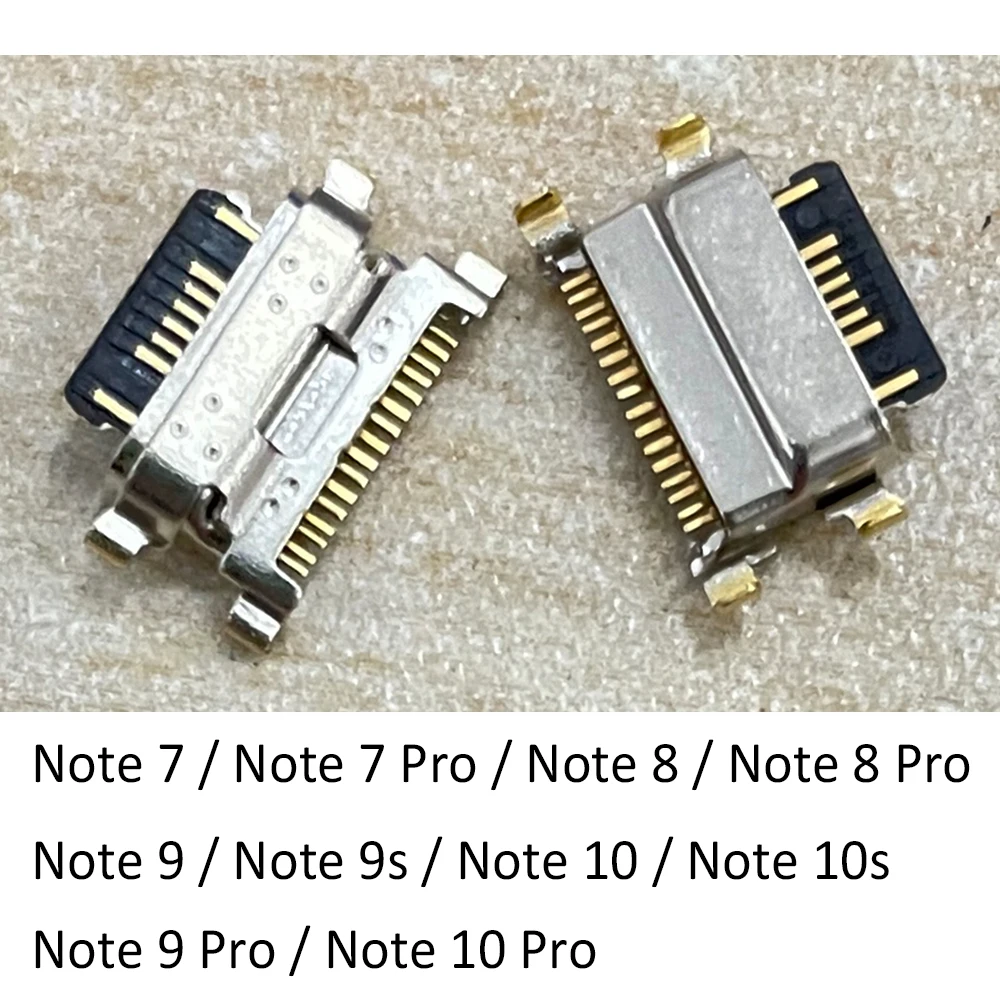 10 шт. новинка для Xiaomi Redmi Note 7 8 9 9s 10s Pro USB-коннектор зарядного порта разъем