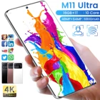 Смартфон M11 Ultra, 7,3 дюйма, 16 ГБ ОЗУ 1 ТБ ПЗУ, камера 48 Мп + 64 мп, Android 11, разблокированный сотовый телефон, 4G LTE