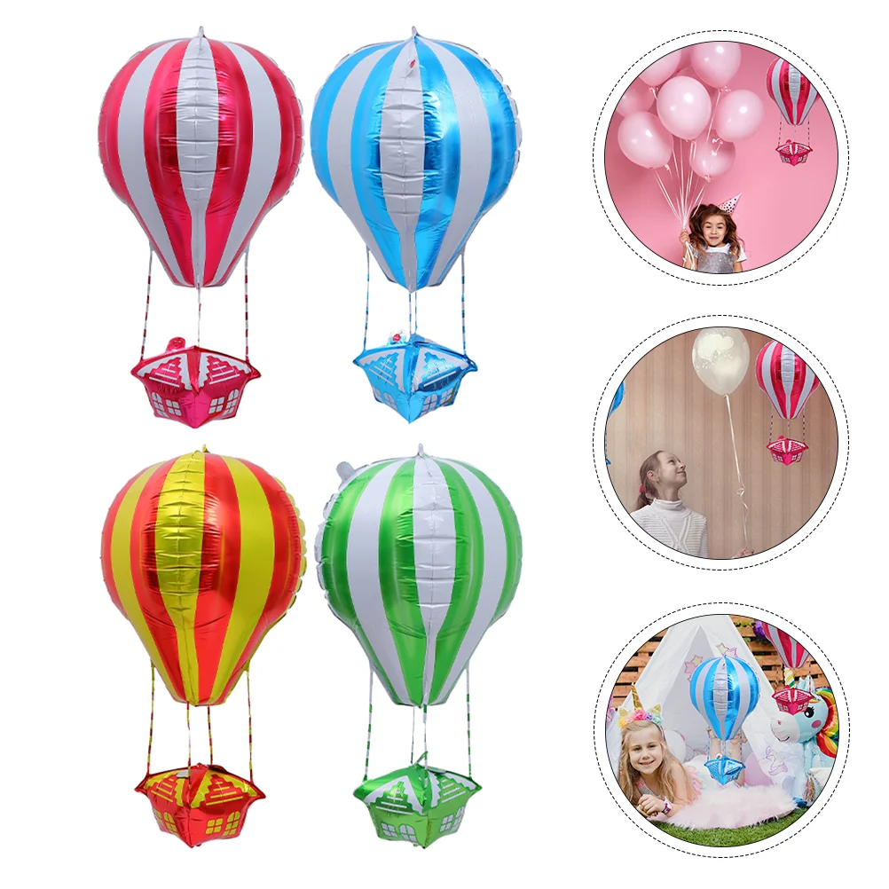 

Balloon Air Hot Balloons Party Decorationsdecor Shower Baby Aluminum Heliumfilm Floating Toy Supplies Birthday Thanksgiving
