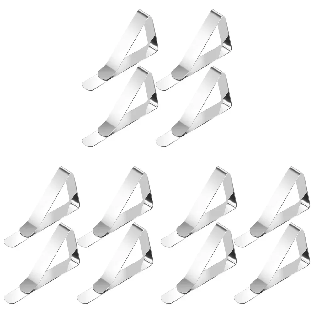 

Зажимы для скатерти из нержавеющей стали 4-12 шт