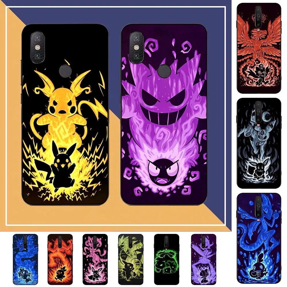 

A-FPokkkemon-pPikachuaa Phone Case For Redmi Note 4 X 5 A 6 7 8 Pro T 9 Pro 9S 10 Pro 11 Pro 11S 11Epro PocoM3pro