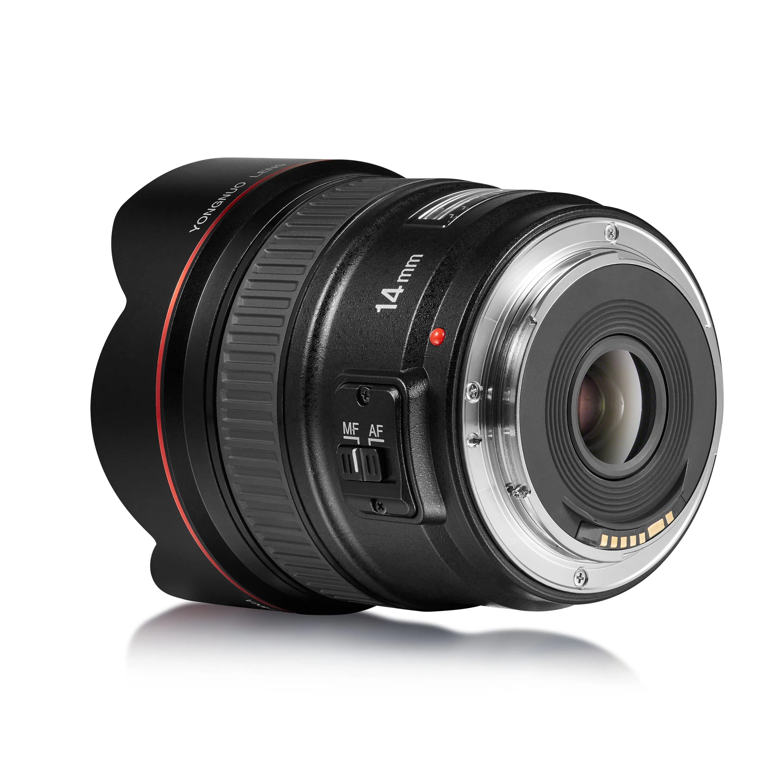 Объектив YONGNUO YN14mm F2.8 AF MF с автофокусом ультраширокоугольный объектив фокусным